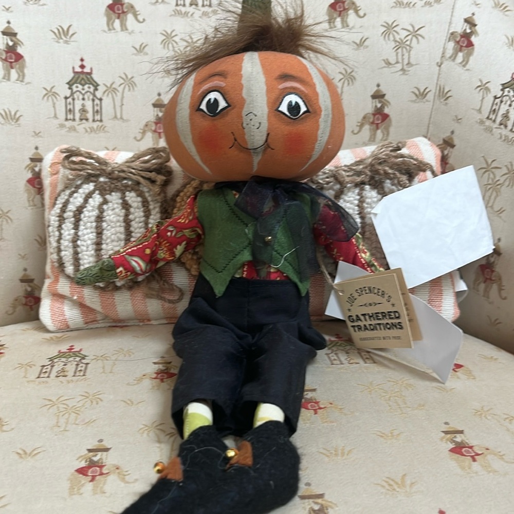 New pumpkin doll by Joe Spencer